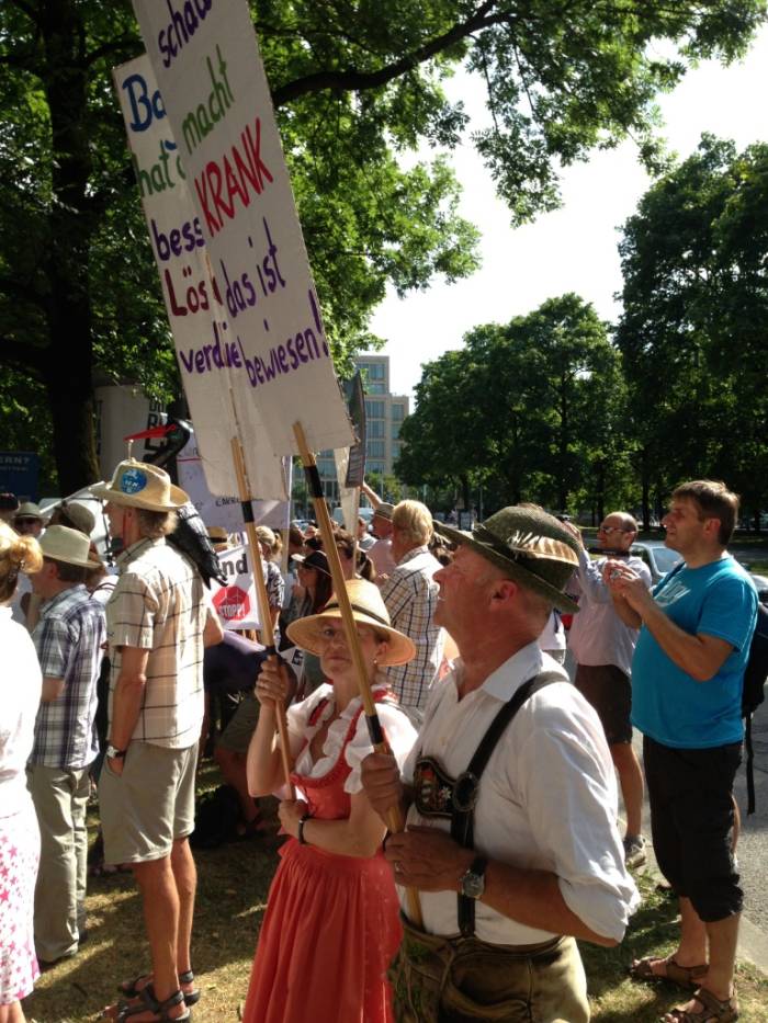 27.07.2013 - Demo in Mnchen